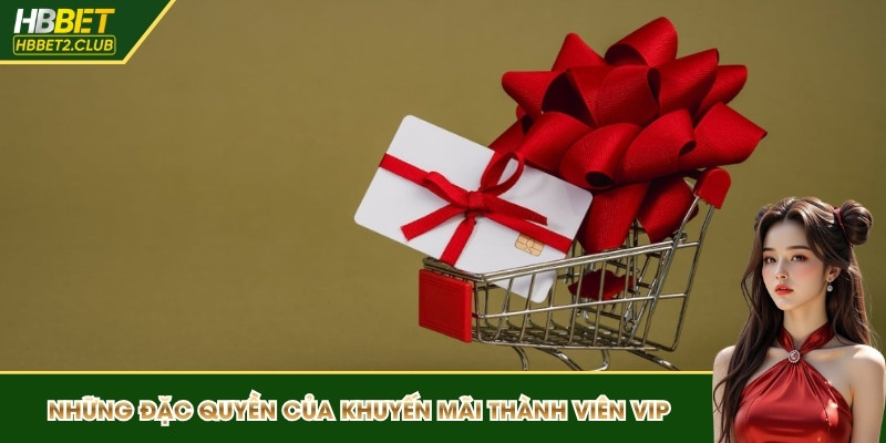 Những đặc quyền của khuyến mãi thành viên VIP