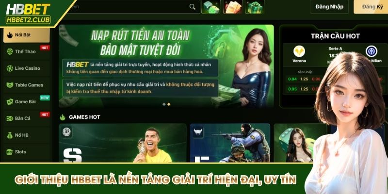 Giới thiệu HBBET là nền tảng giải trí hiện đại, uy tín 