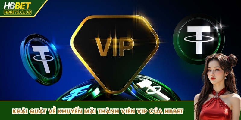 Khái quát về khuyến mãi thành viên VIP của HBBET