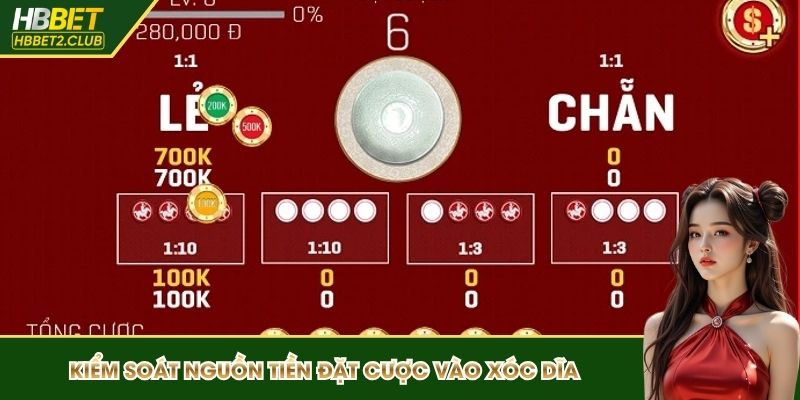 Kiểm soát nguồn tiền đặt cược vào xóc dĩa