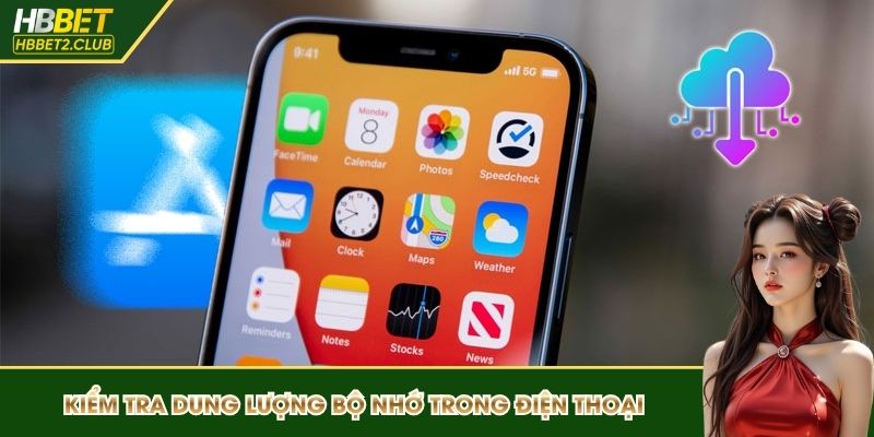 Kiểm tra dung lượng bộ nhớ trong điện thoại