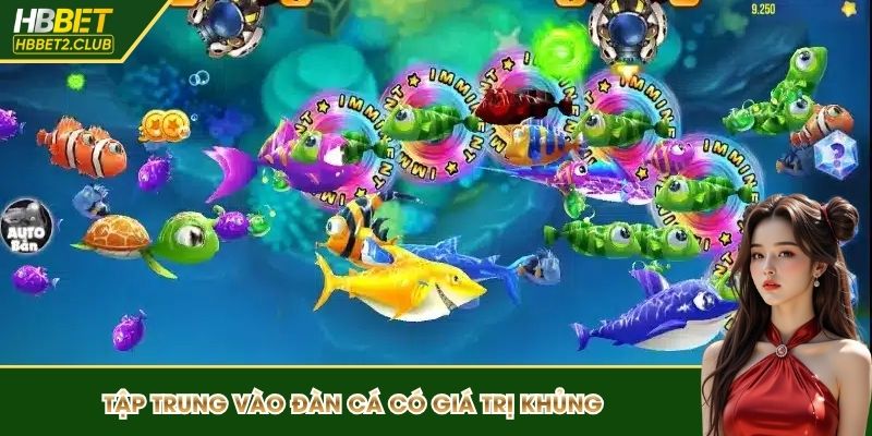 Tập trung vào đàn cá có giá trị khủng